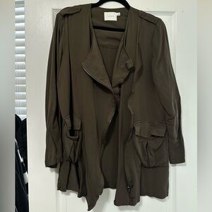 Lush Army Green Utility Jacket